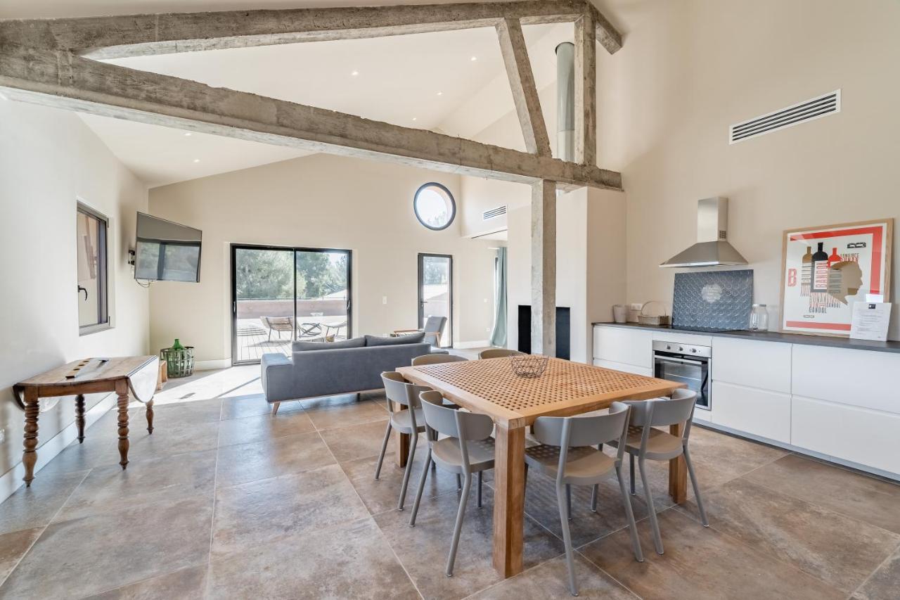 Ferienwohnung Loft D'Architecte Au Coeur D'Un Domaine Viticole La Cadière-d'Azur Exterior foto