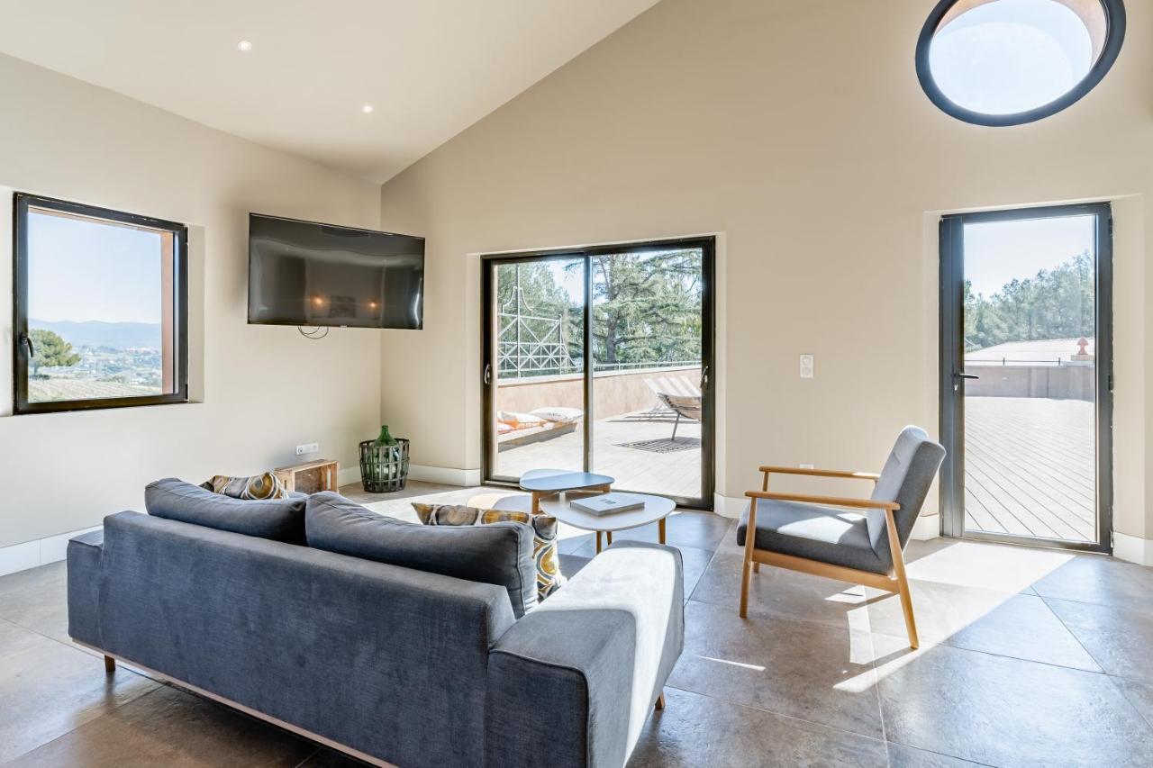 Ferienwohnung Loft D'Architecte Au Coeur D'Un Domaine Viticole La Cadière-d'Azur Exterior foto