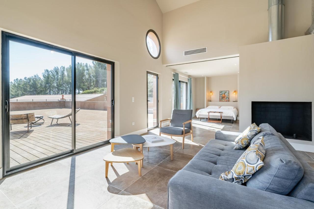 Ferienwohnung Loft D'Architecte Au Coeur D'Un Domaine Viticole La Cadière-d'Azur Exterior foto