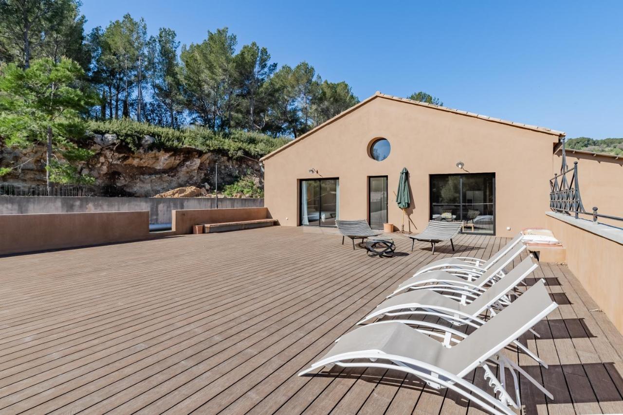 Ferienwohnung Loft D'Architecte Au Coeur D'Un Domaine Viticole La Cadière-d'Azur Exterior foto