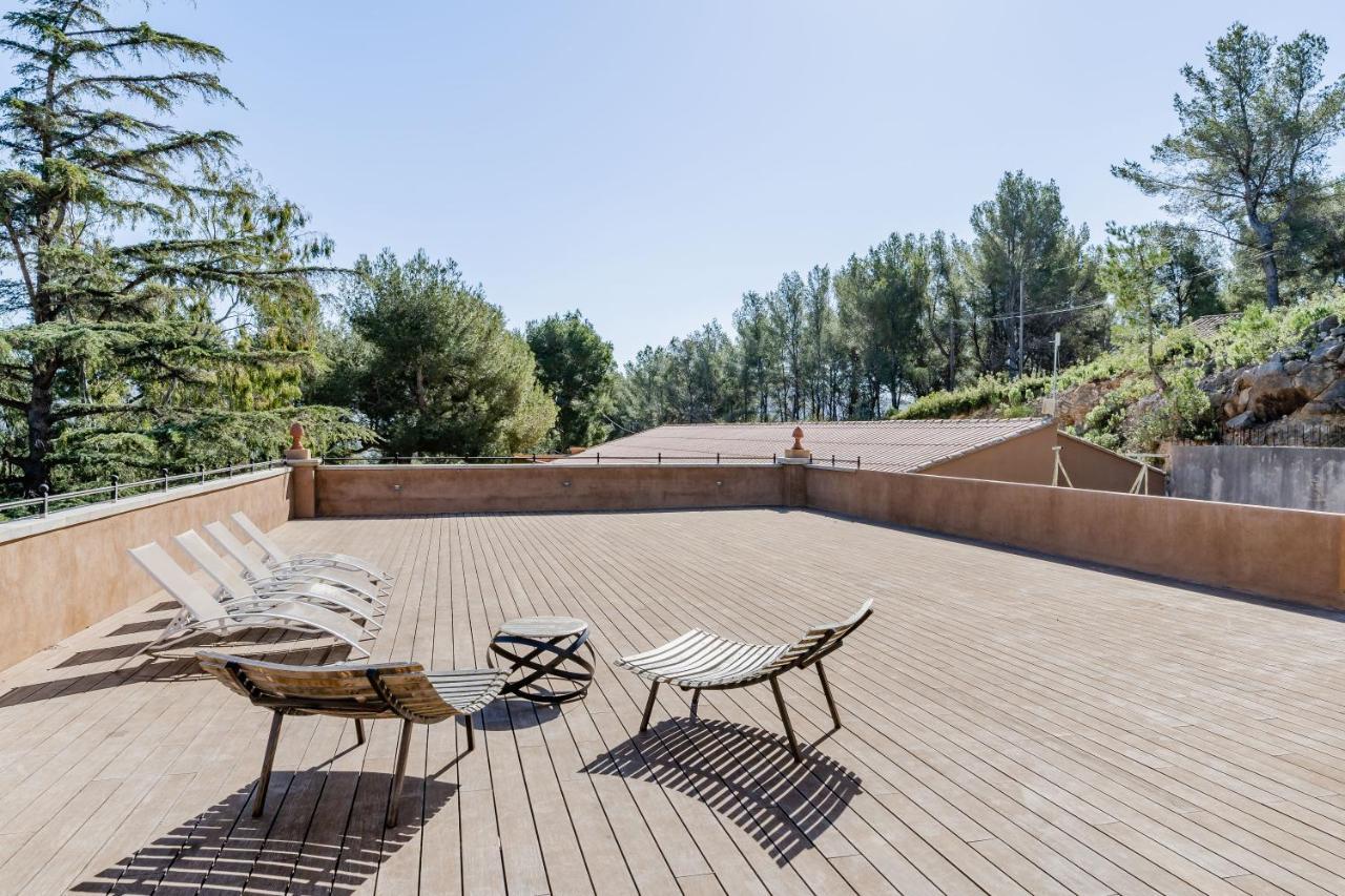 Ferienwohnung Loft D'Architecte Au Coeur D'Un Domaine Viticole La Cadière-d'Azur Exterior foto